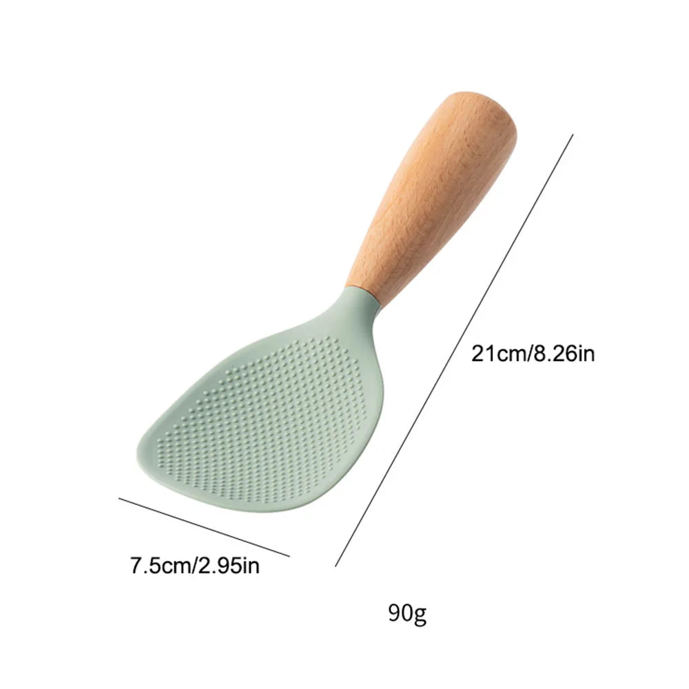 Silicone spoon non-stick cooking spoon