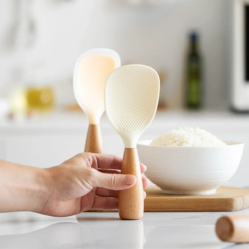 Silicone spoon non-stick cooking spoon