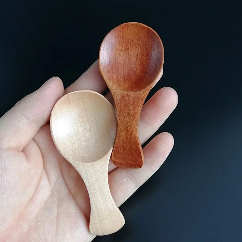 4Pcs mini wooden spoons